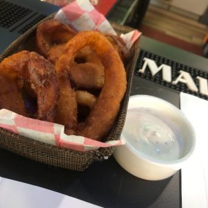 Blue Rock Onion Rings - TheShyFoodBlogger - FIFA World Cup