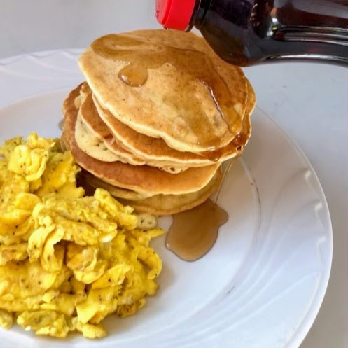 Breakfast Banana Pancake Recipe - TheShyFoodBlogger