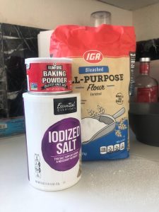 Ingredients For Flatbreads - TheShyFoodBlogger