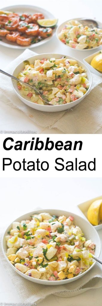 Caribbean Potato Salad - immaculate bites