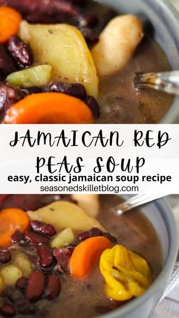 Jamaican Red Peas Soup - Seasoned Skillet