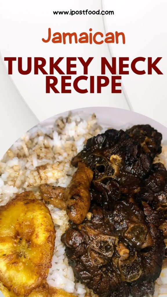 Jamaican Turkey Neck Recipe _ TheShyFoodBlogger
