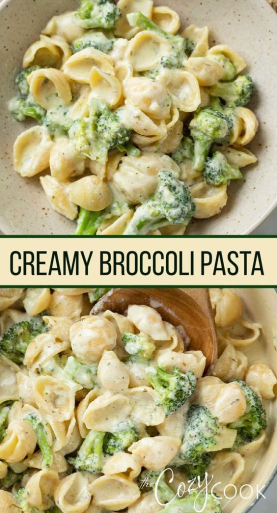 The Cozy Cook - Creamy Broccoli Pasta