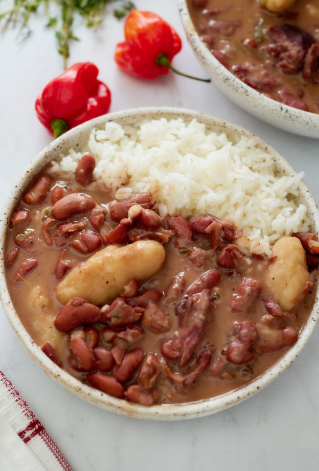 Jamaican recipes - Stew Peas - My Forking Life 