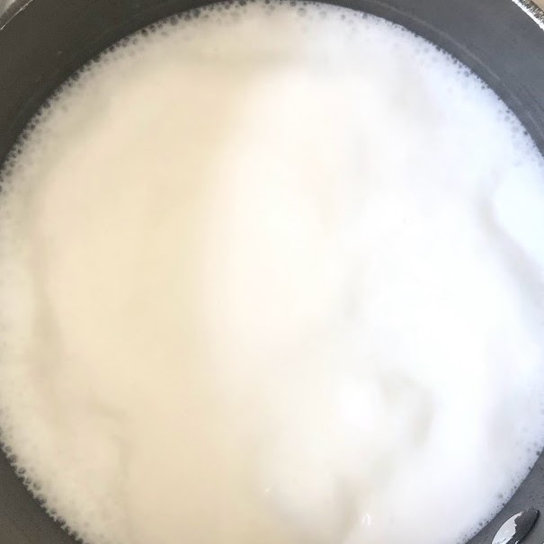step 1 of porridge making