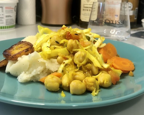 Chickpea Veggie Curry - featured