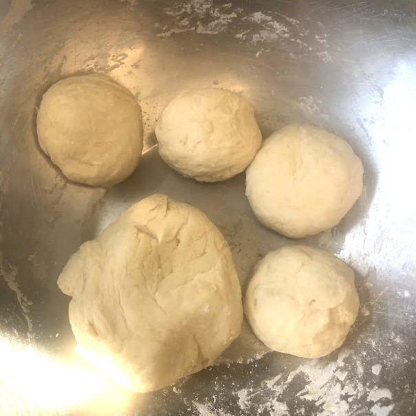 dough balls for fry dumplings
