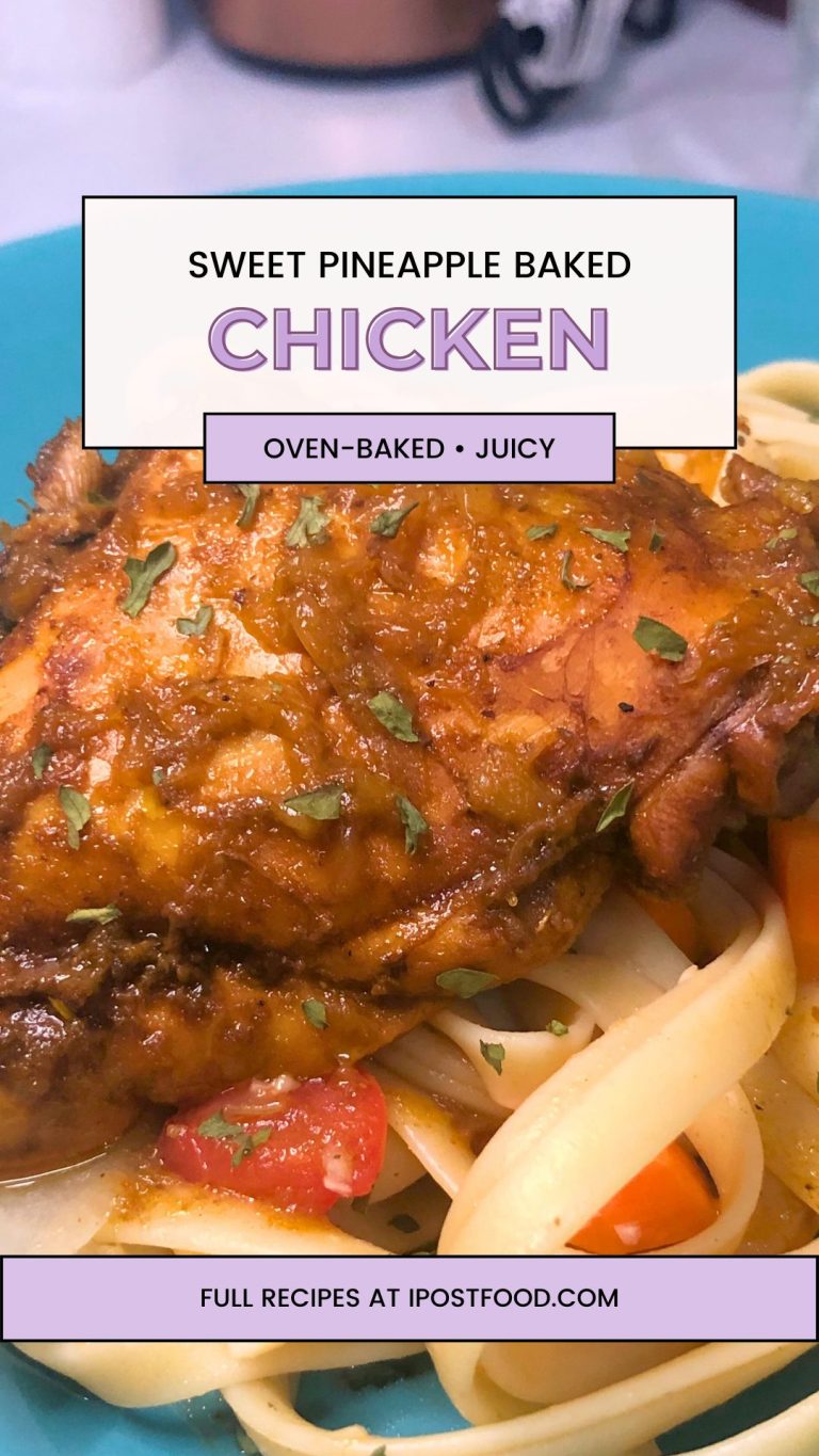 Pineapple Baked Chicken TheShyFoodBlogger
