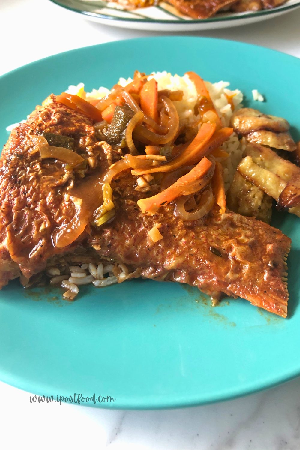 Brown Stew Fish