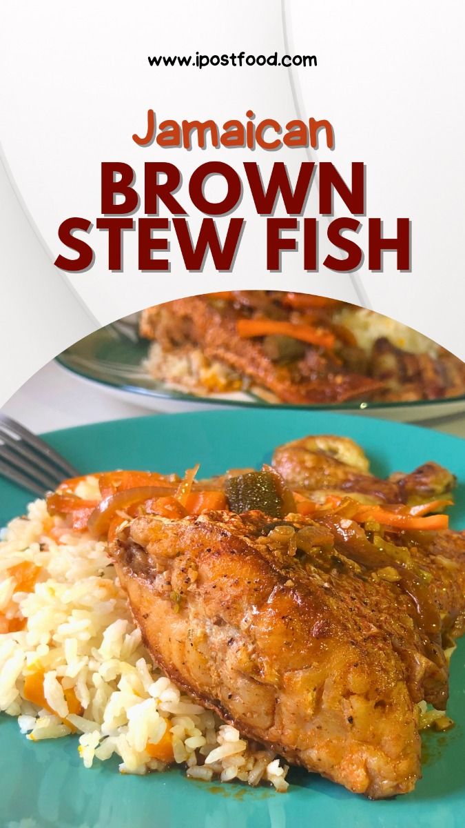 Brown Stew Fish Pinterest Pin