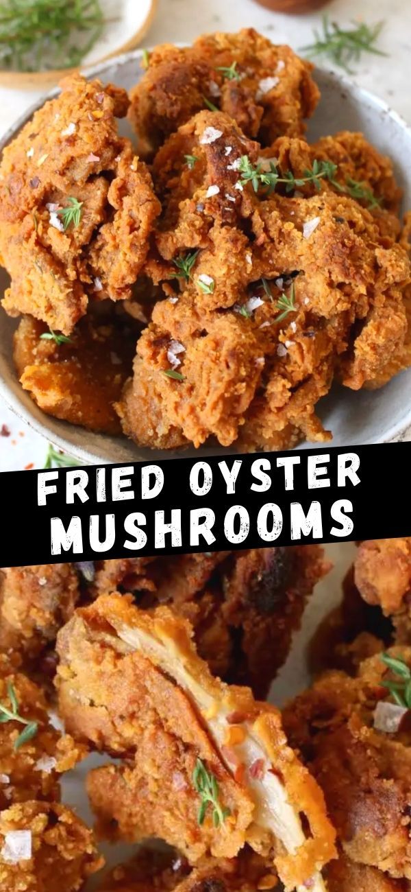 Fried Oyster Mushrooms - Veggie Society