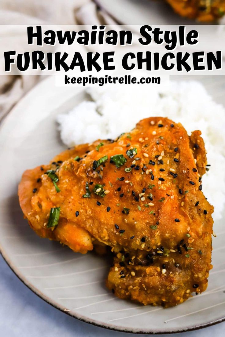 Furikake Chicken - Keeping It Relle