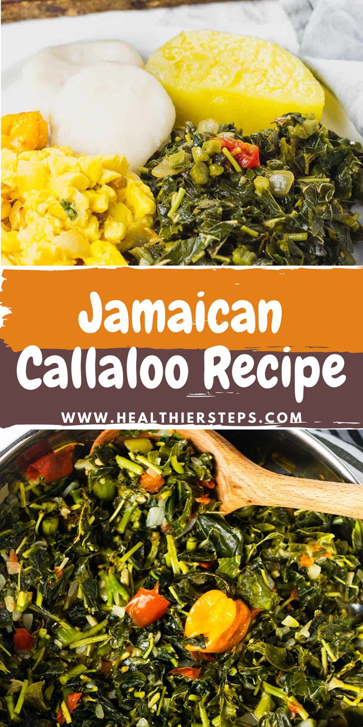 Jamaican Callaloo - Healthier Steps