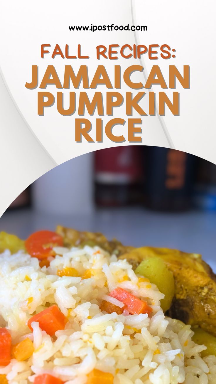 Jamaican Pumpkin Rice - TheShyFoodBlogger