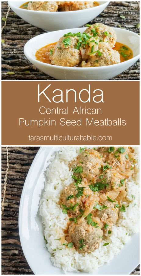 Kanda (Central African Pumpkin Seed Meatballs) - Tara's Multicultral Table