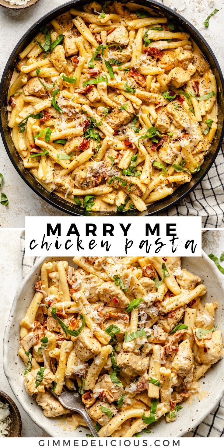 Marry Me Chicken Pasta - Gimme Delicious