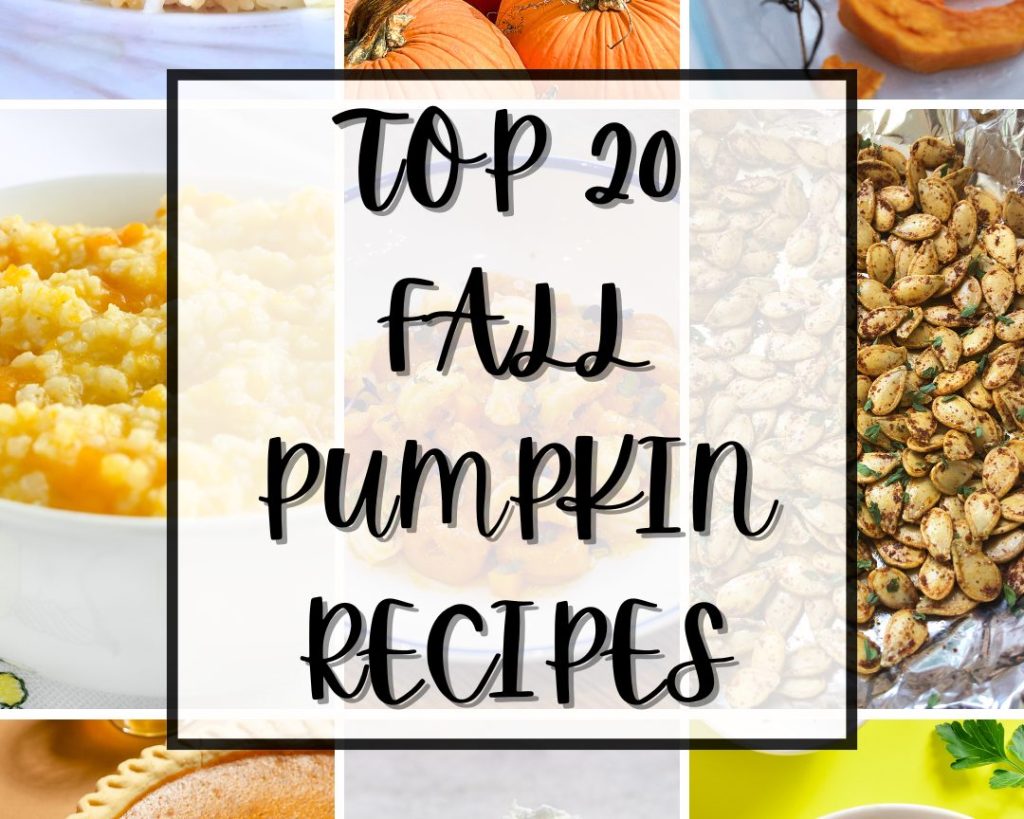 Pumpkin Recipes Pinterest Pin - featured image