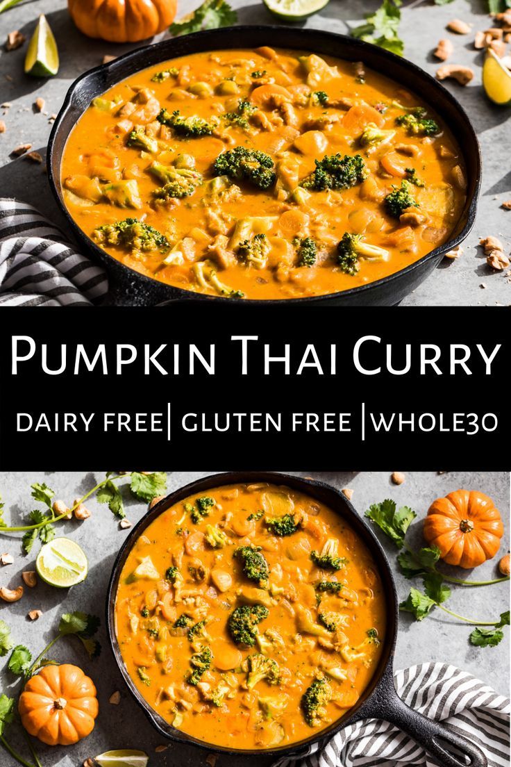 Pumpkin Thai Chicken Curry - Get Inspired Everyday