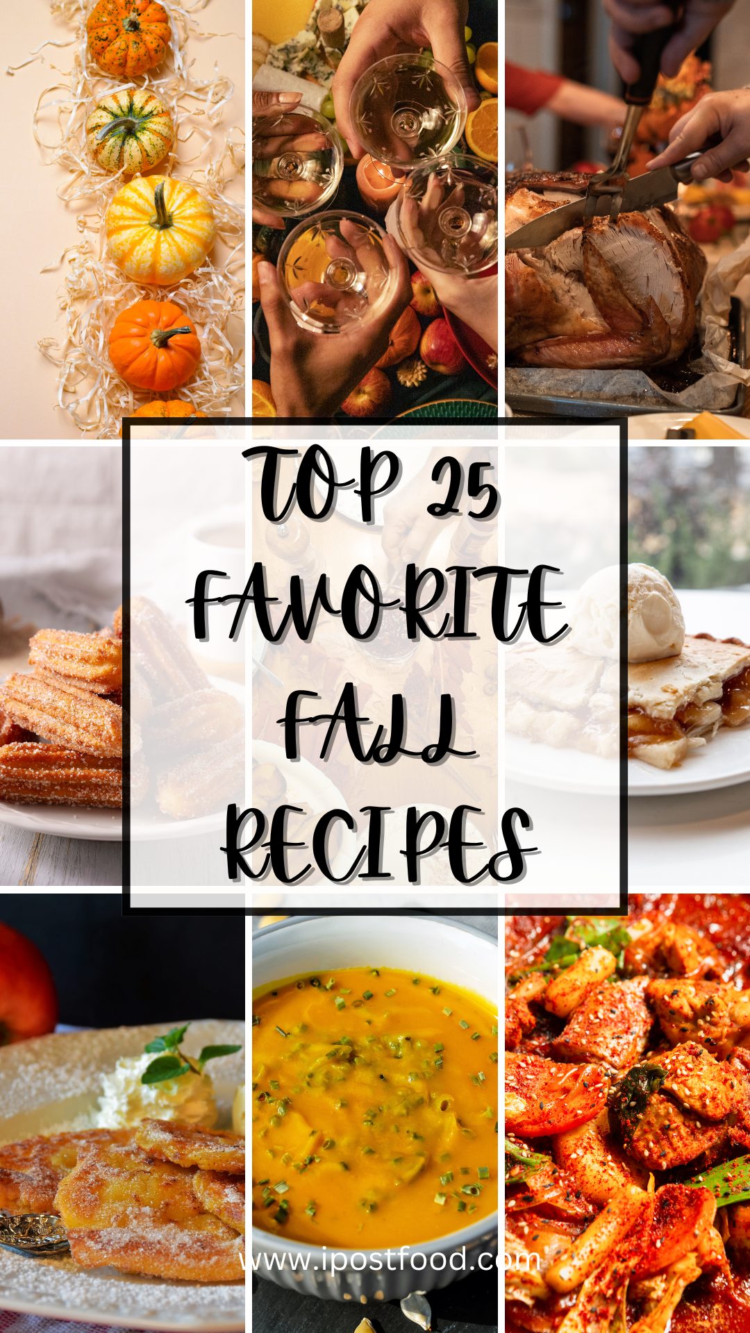 Fall Recipes Pinterest Pin