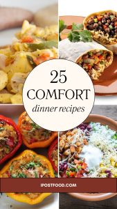 25 Comfort Family Dinner Recipes Pinterest Pin