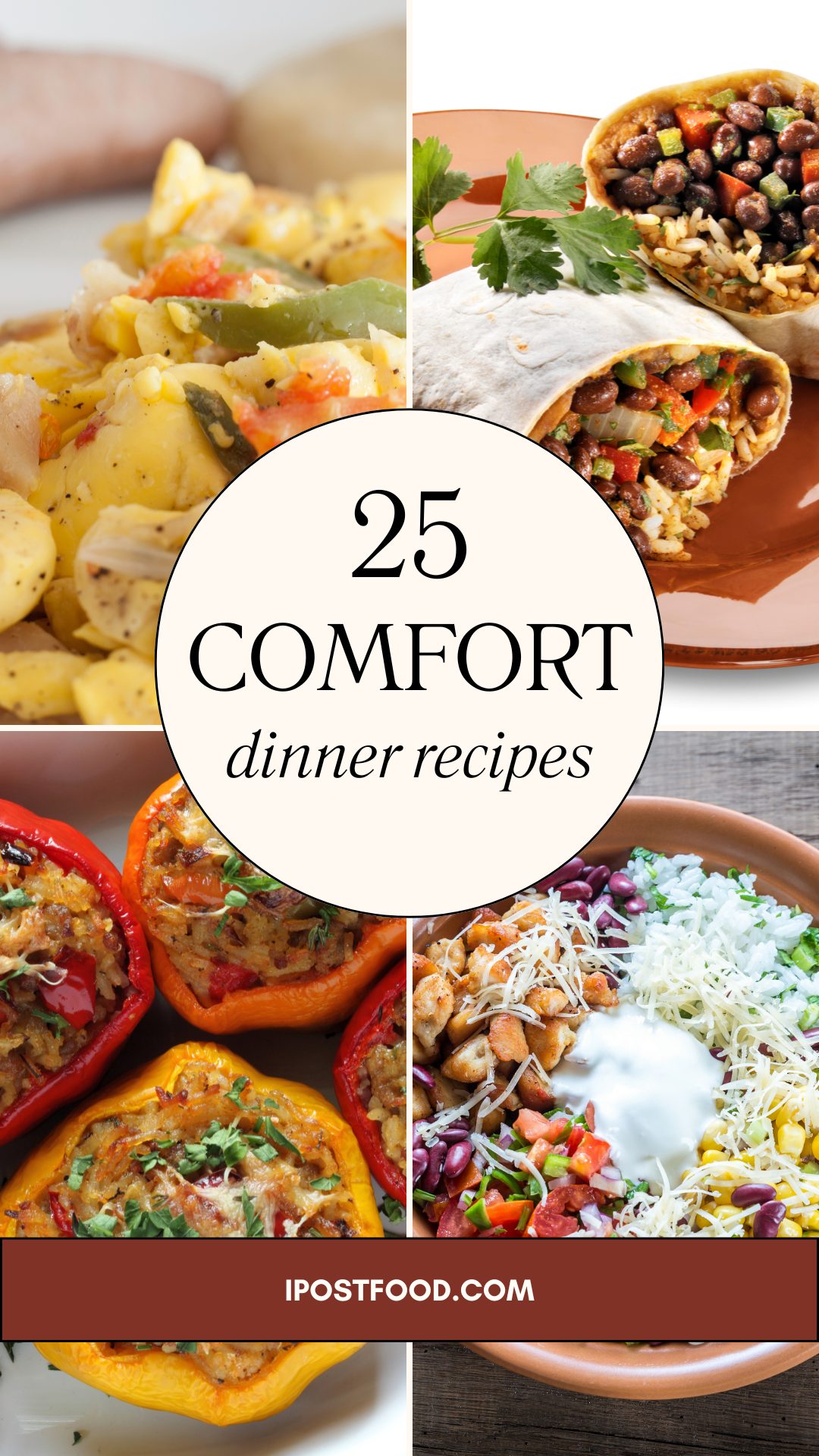 Family Comfort Dinner Recipes Pinterest Pin - TheShyFoodBlogger