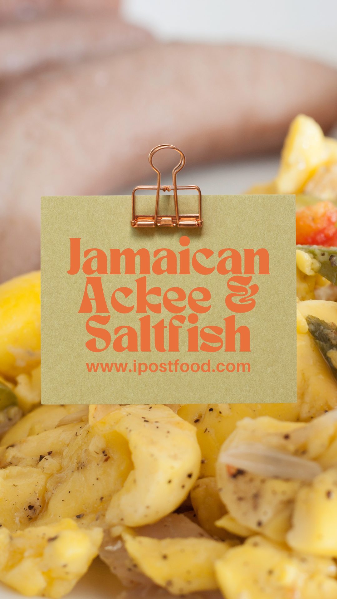 Jamaican Ackee & Saltfish - TheShyFoodBlogger