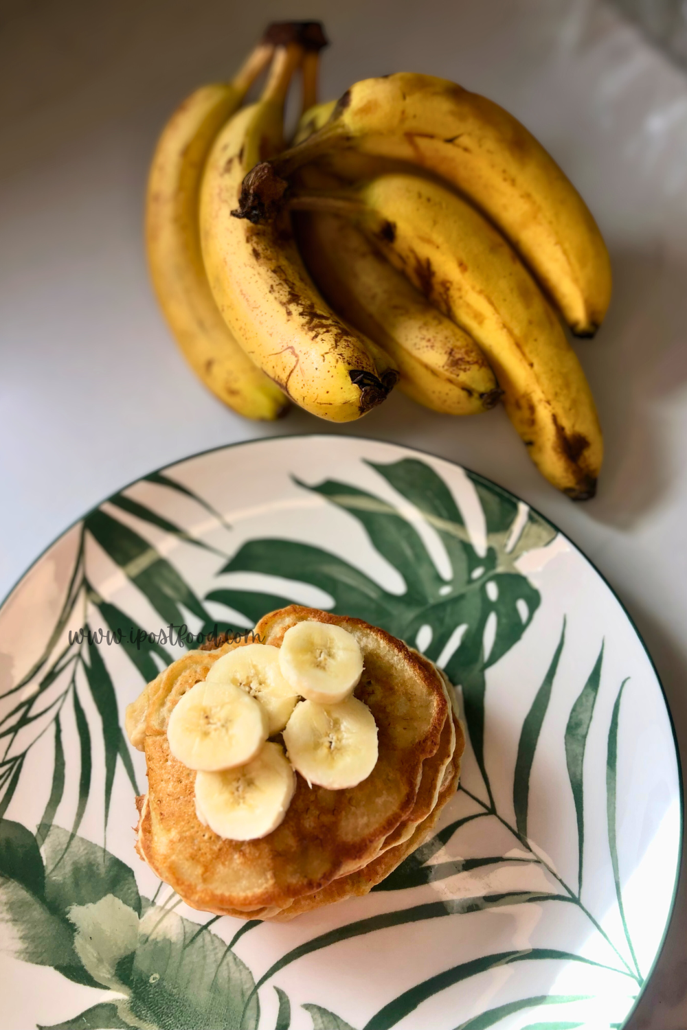 Banana Pancake with pancake mix - TheShyFoodBlogger