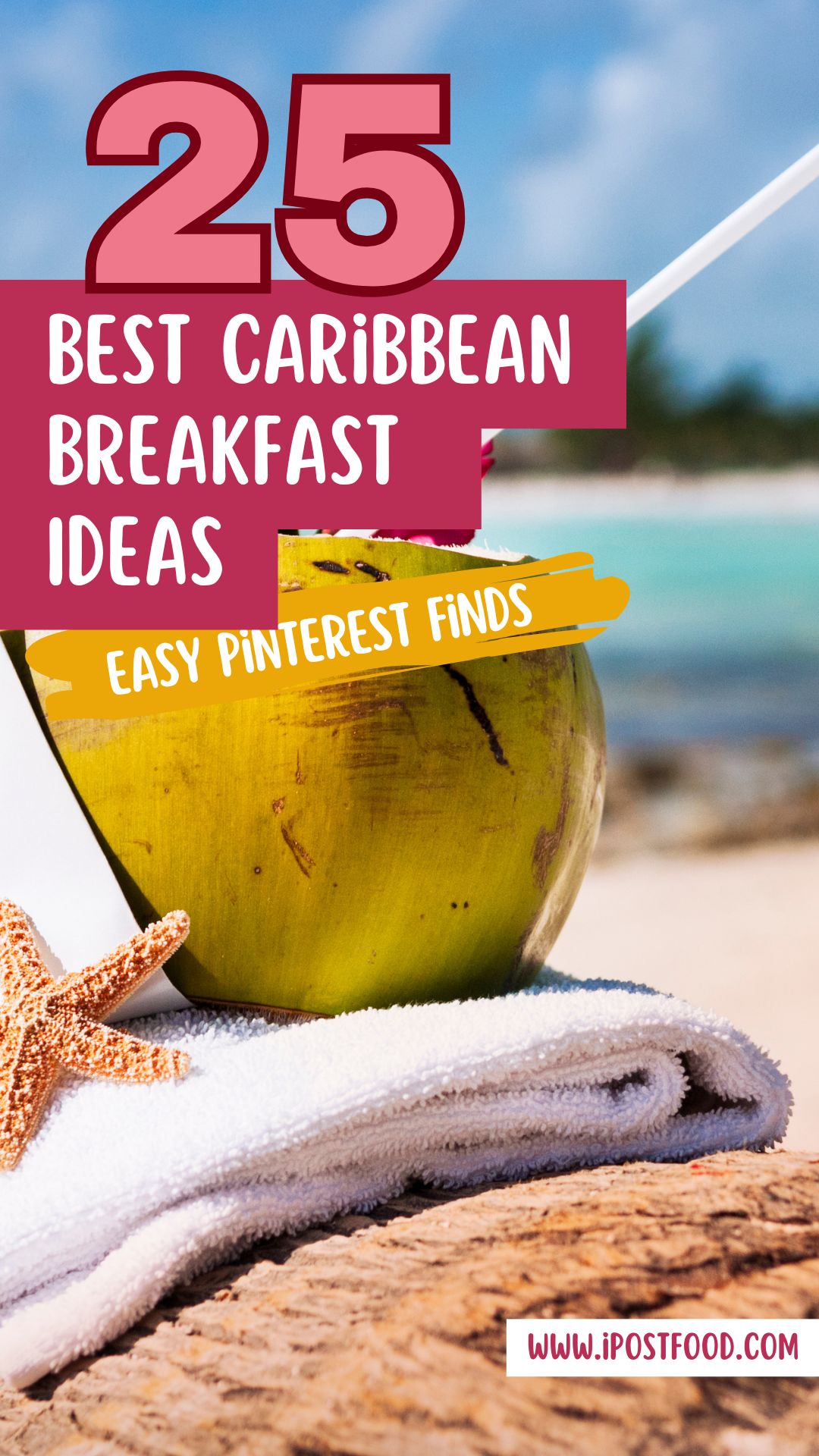 Caribbean Breakfast Ideas Pinterest Pins - TheShyFoodBlogger