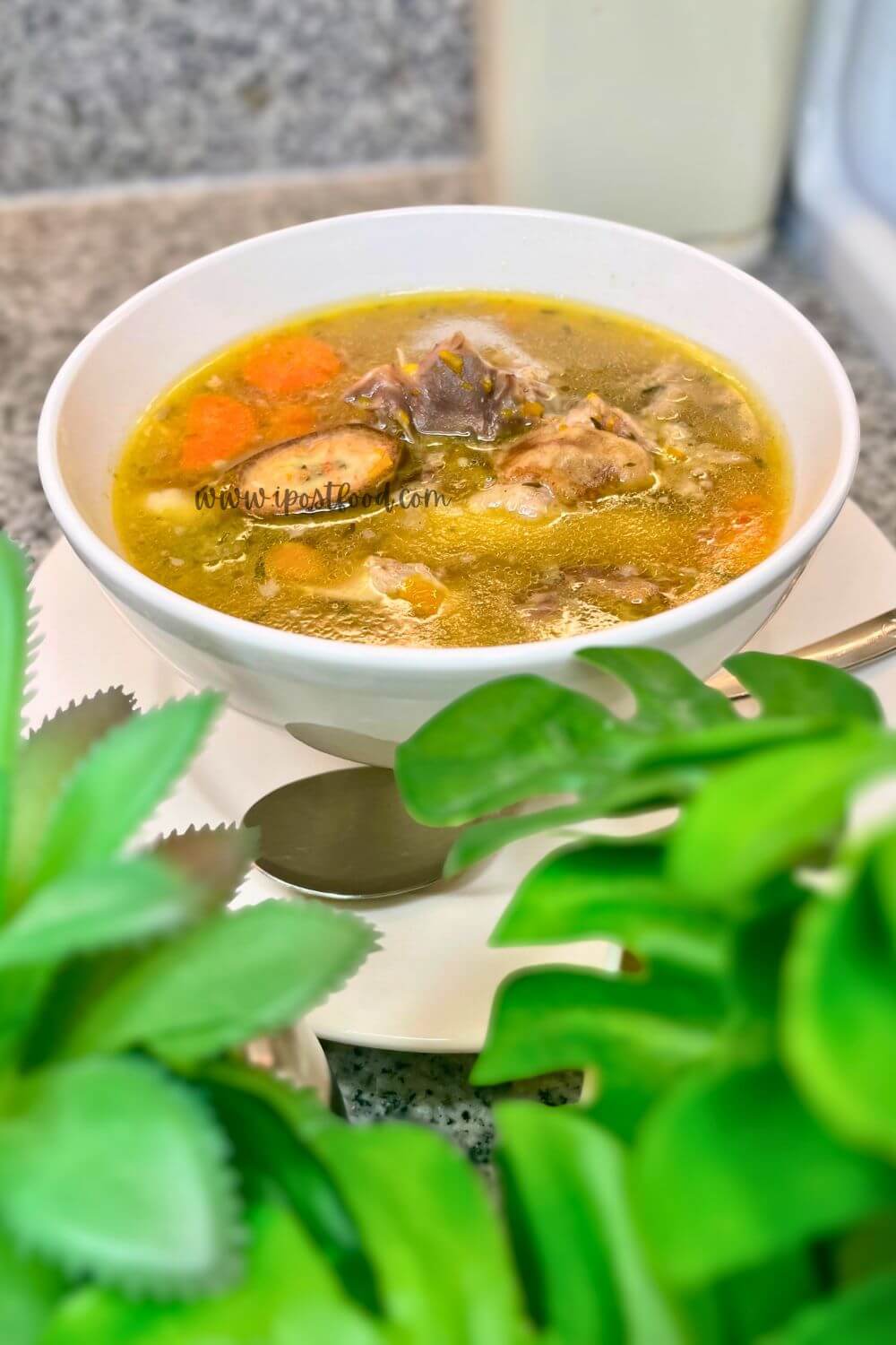 THESHYFOODBLOGGER Goat head soup