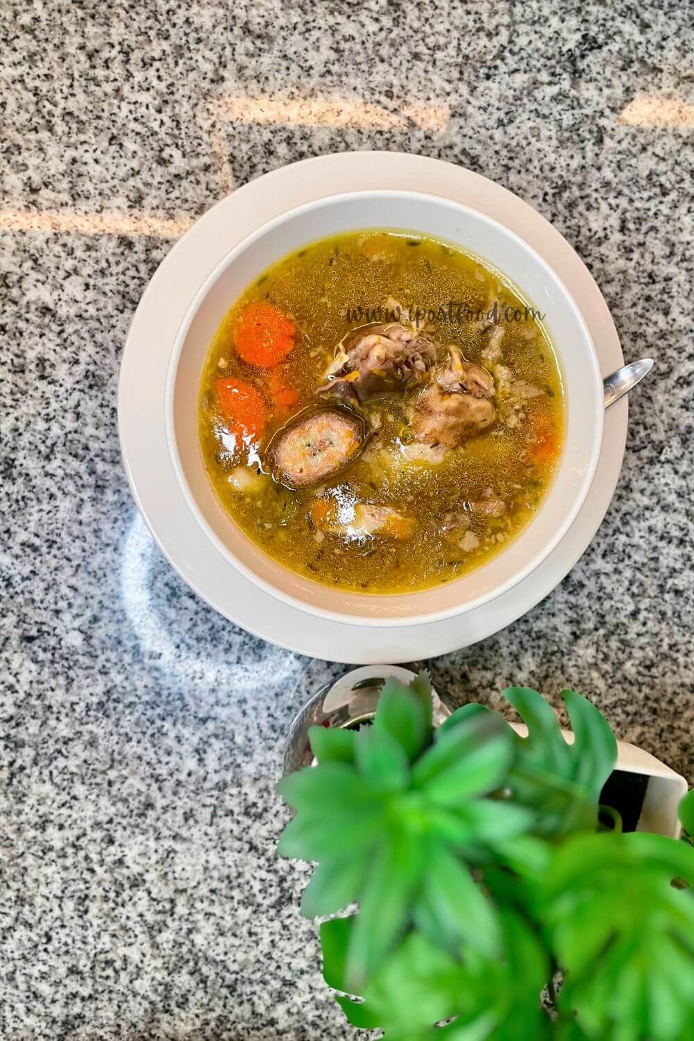 THESHYFOODBLOGGER Goat soup