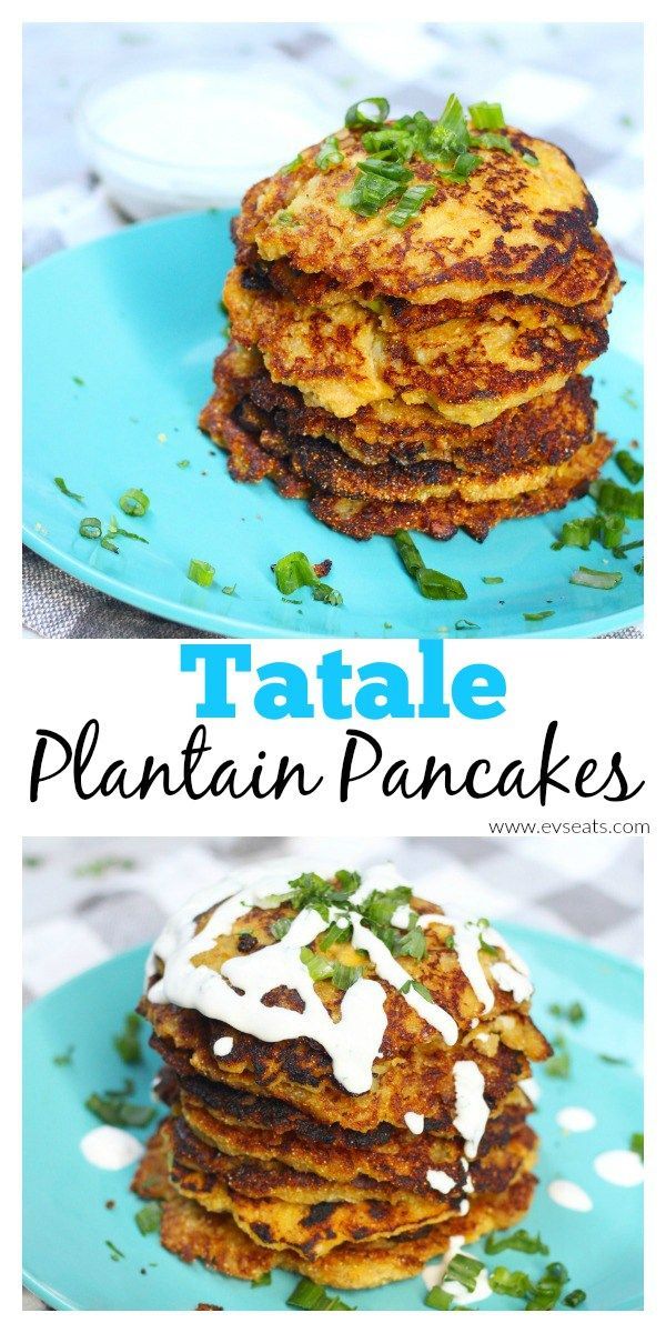 Ghanaian Tatale Pancakes - Ev's Eats - pancake recipes 