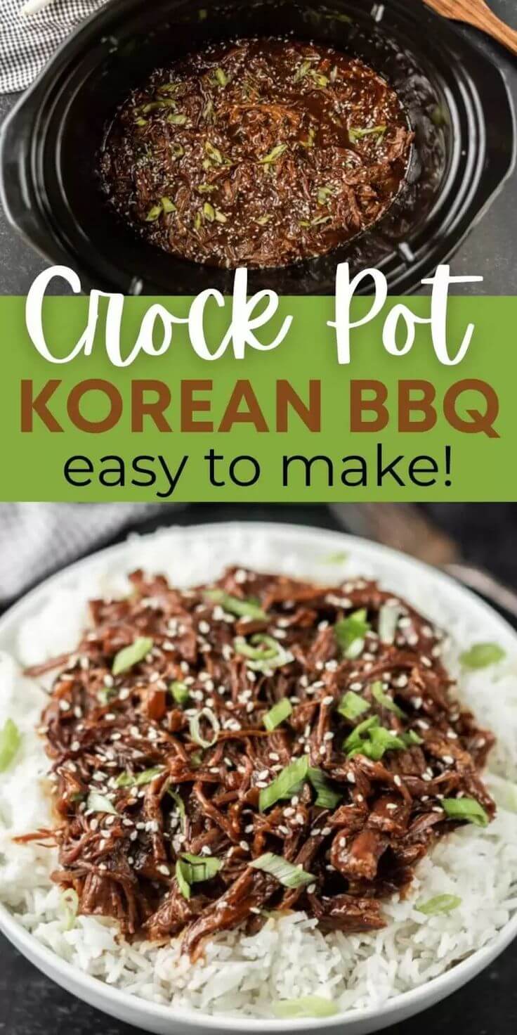 Slow Cooker Korean Beef - Eating on a Dime