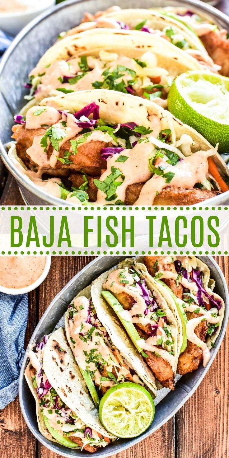 Baja Fish Tacos - Lemon Tree Dwelling