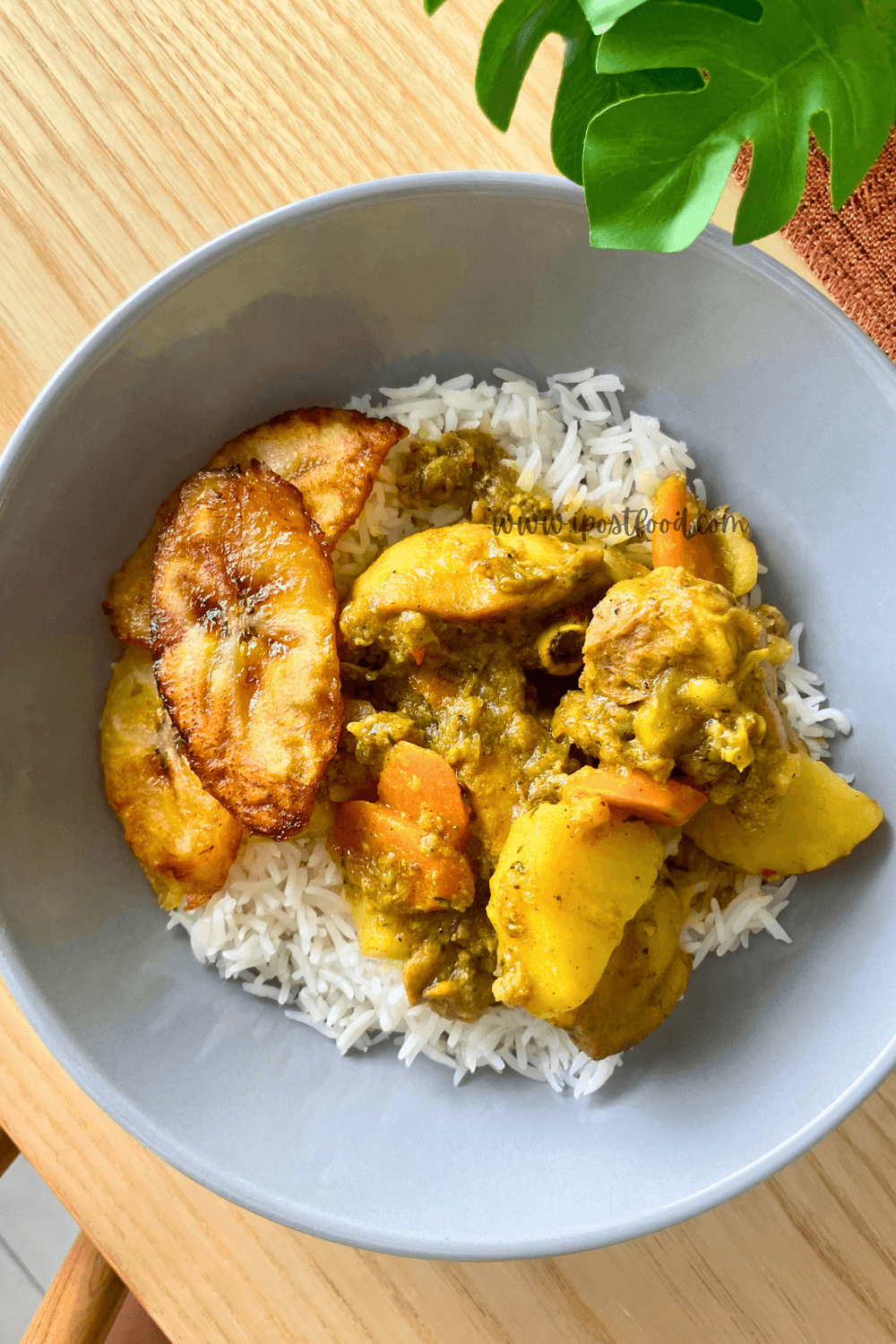 CHICKEN DINNER IDEA - JAMAICAN CURRY CHICKEN