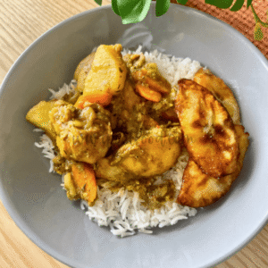 JAMAICAN CURRY CHICKEN COVER