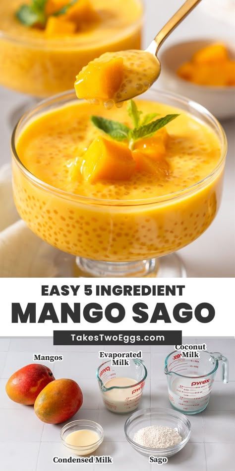 Mango Sago - Takes Two Eggs