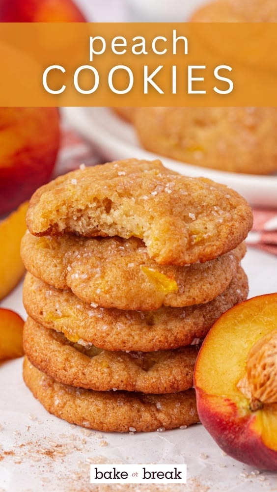 Peach Cookies - Bake or Break